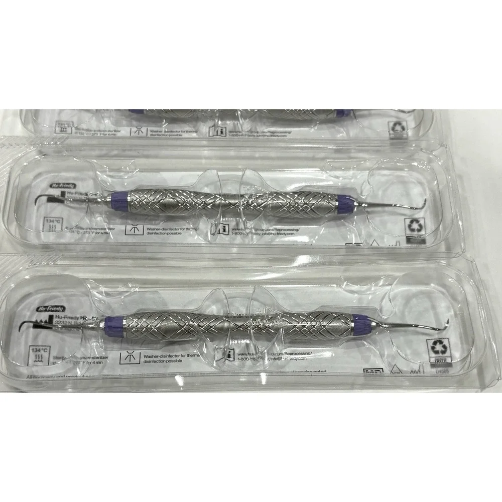 HuFriedyGroup S204SXE2 204S DE Sickle Scaler EE2 Harmony Sterile Lot of 5 New